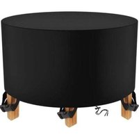 Runde Gartenmöbel-Abdeckung 200 x 94 cm schwarz Gartentisch-Abdeckung Schutzhülle wasserdichte Plane für Gartenmöbel und Winterlagerung - Lablanc Runde Gartenmöbel-Abdeckung 200 x 94 cm schwarz Gartentisch-Abdeckung Schutzhülle wasserdichte Plane für Gartenmöbel und Winterlagerung - Lablanc von LABLANC