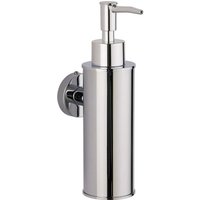 Seifenspender aus 304 Edelstahl zur Wandmontage für Badezimmer, Küche, Heimdekoration (rund, Chrom) - Lablanc von LABLANC