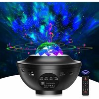 Stern Projektor Licht Fernbedienung Rotierende Bluetooth Musik Schüssel Licht Kristall Aurora Dekorative Atmosphäre Licht Kleines Nachtlicht von LABLANC
