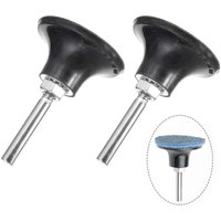 Stück 50-mm-Padhalter, Rollverschluss, Schleif- und Polierdorn, Schnellwechsel-Werkzeugschleifer-Zubehör mit 6,35-mm-Schaft zum Schleifen und von LABLANC