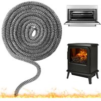 Stück Dichtungseinsatz Kaminglasdichtung Einsatz Kamindichtung Einsatzdichtung Holzofendichtung für Holzofen 14mm x 2,5m Fiberglasdichtung von LABLANC