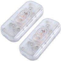 Stück Nachttischlampenschalter, zweipoliger Schalter, für Tischlampe, Nachttischlampe, 60 x 26 x 15 (transparent) von LABLANC