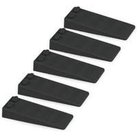 Stück weicher Türkeil, höhenverstellbarer rutschfester Block, ungiftig, geruchsneutraler Türstopper, schützt Böden und Wände, für Teppiche, Beton, von LABLANC