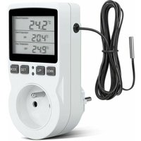 Thermostat-Steckdose, digitale Timer-Steckdose, digitale programmierbare Steckdose mit Sonde, programmierbarer digitaler Timer, von LABLANC