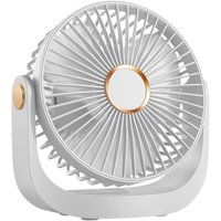 Tischventilator mit Nachtlicht, tragbarer leiser Ventilator mit wiederaufladbarem USB-Akku, 360°-Drehung, 5 Geschwindigkeitsstufen, abnehmbare Flügel Tischventilator mit Nachtlicht, tragbarer leiser Ventilator mit wiederaufladbarem USB-Akku, 360°-Drehung, 5 Geschwindigkeitsstufen, abnehmbare Flügel von LABLANC