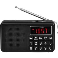 Tragbares Radio – UKW-Radio – mit wiederaufladbarem Akku mit großer Kapazität, MP3-Unterstützung - Lablanc von LABLANC