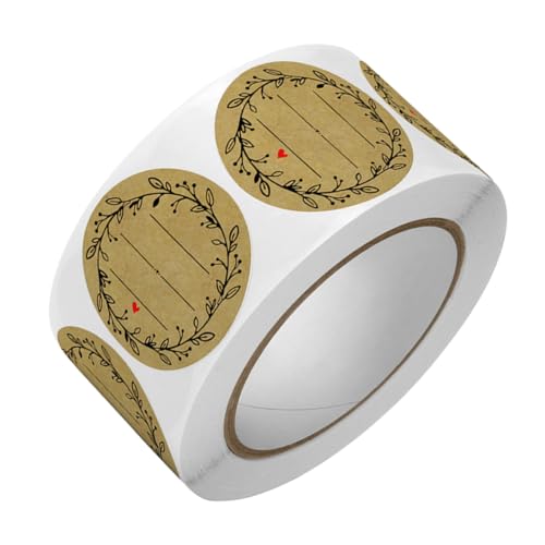 LABRIMP 1 Rolle Olivenzweig Aufkleber für Bäckerei Selbstklebende Etiketten für Einmachgläser Lebensmittelbehälter und Backwarenverpackung Etiketten Rolle LABRIMP 1 Rolle Olivenzweig Aufkleber für Bäckerei Selbstklebende Etiketten für Einmachgläser Lebensmittelbehälter und Backwarenverpackung Etiketten Rolle von LABRIMP