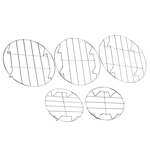 LABRIMP 1 Satz Dampfgarer Rack Füßiger Kochtopfständer für Dämpfen und Backen für Gemüse Eier Fisch und Hitzebeständig und Rostfrei Einfach zu Reinigen und Langlebig LABRIMP 1 Satz Dampfgarer Rack Füßiger Kochtopfständer für Dämpfen und Backen für Gemüse Eier Fisch und Hitzebeständig und Rostfrei Einfach zu Reinigen und Langlebig von LABRIMP