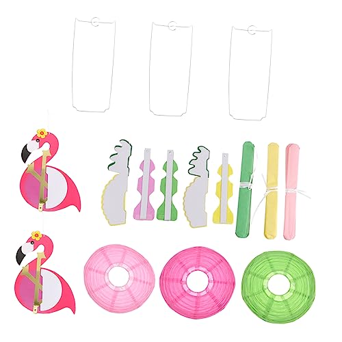 LABRIMP 1 Satz Hawaiian Flamingo Party Dekoration mit Wabenbällen für Tropische Feiern für Bachelorette Shower und Luau Events aus Robustem Gefertigt LABRIMP 1 Satz Hawaiian Flamingo Party Dekoration mit Wabenbällen für Tropische Feiern für Bachelorette Shower und Luau Events aus Robustem Gefertigt von LABRIMP
