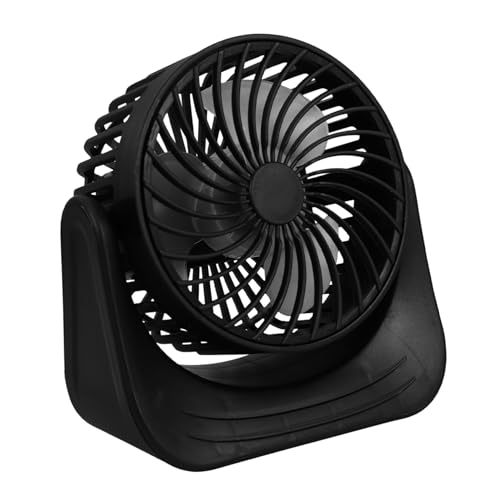 LABRIMP 1 Satz Kompakter USB Tischventilator Tragbarer Mini Handventilator für Büro Camping und Reisen Leicht Leise und Wiederaufladbar für Outdoor Einsatz von LABRIMP