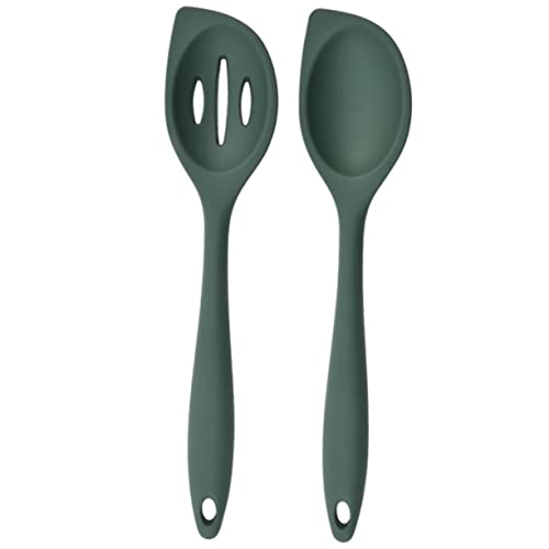 LABRIMP Ergonomisches Griffdesign Silikon-reislöffel-suppenlöffel-set Für Den Haushalt von LABRIMP