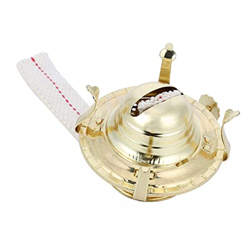 LABRIMP 1 Satz Petroleumlampensockel Paraffinlampenbrenner Retro Öllampenbrenner Öllampendocht Retro Altmodische Petroleumlampe Öllampenersatzteile Dochte Aluminiumlegierung Golden von LABRIMP