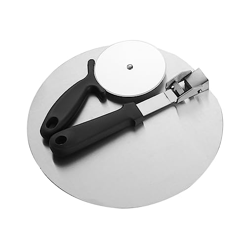 LABRIMP 1 Satz Pizzaschneider Teiliges mit Pizzaschaufel Cutter Langlebig Handhaben für Pizza Kuchen von LABRIMP