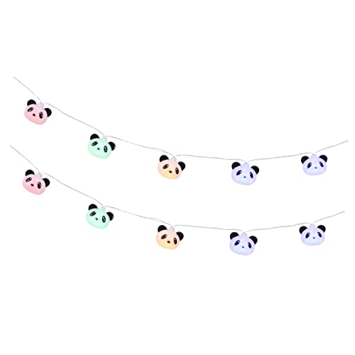 LABRIMP Panda Lichterkette Led Kunststoff 10 Lampenperlen Für Schlafzimmer Party Heimbeleuchtung von LABRIMP