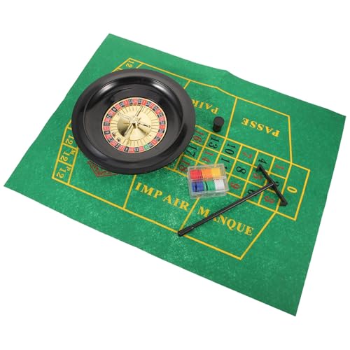 LABRIMP 1 Satz Roulette Spielrad für Poker Partyspiel für Erwachsene für Feiern Spieleabende und Veranstaltungen Robustes Tischspiel mit Ansprechendem Design LABRIMP 1 Satz Roulette Spielrad für Poker Partyspiel für Erwachsene für Feiern Spieleabende und Veranstaltungen Robustes Tischspiel mit Ansprechendem Design von LABRIMP