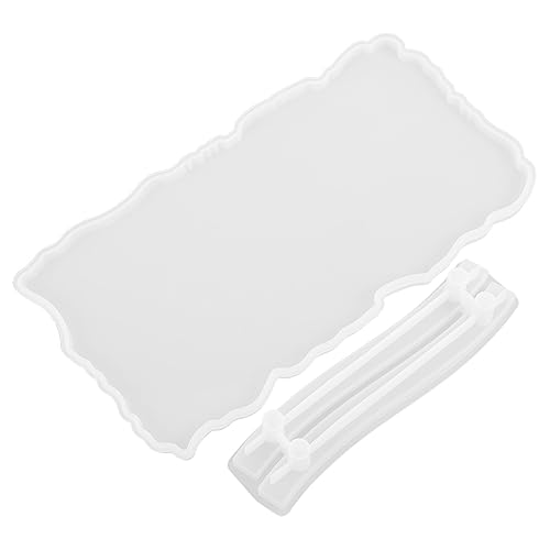 LABRIMP 1 Satz Silikon Obsttablett Form mit Griff DIY Gießform für Epoxidharz Vielseitig Einsetzbar für Kreative Bastelprojekte und Leicht zu Reinigen und Langlebig von LABRIMP