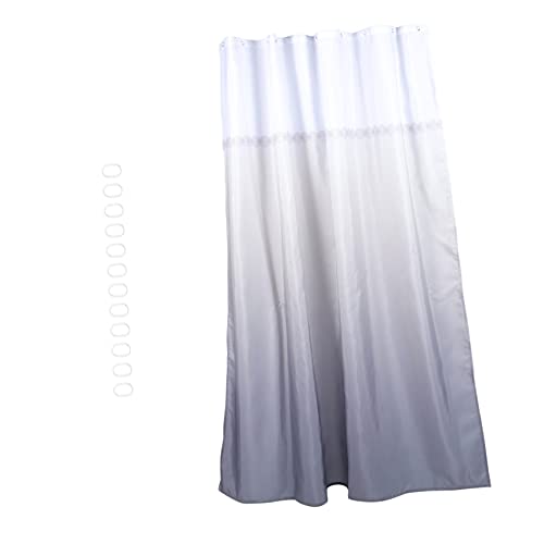 LABRIMP 1 Satz Wasserdichter Duschvorhang aus Hochwertigem Stylisches Design für Badezimmer und Hotels Hält Sauber LABRIMP 1 Satz Wasserdichter Duschvorhang aus Hochwertigem Stylisches Design für Badezimmer und Hotels Hält Sauber von LABRIMP