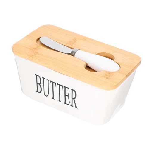 LABRIMP 1 Set Käsebutterbox Butterdose Butterhalter Butteraufbewahrung Käsebehälter Butterschneider Hobel Und Butterschneider Behälter Butterschneidebehälter Butterhalter von LABRIMP
