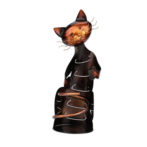 LABRIMP 1 Stück Eleganter Katzenweinhalter aus Kreatives Rotweinregal mit Hoher Tragfähigkeit für Ihre Wohnung zur Aufbewahrung von Weinflaschen Robustes Design für Langfristige Nutzung LABRIMP 1 Stück Eleganter Katzenweinhalter aus Kreatives Rotweinregal mit Hoher Tragfähigkeit für Ihre Wohnung zur Aufbewahrung von Weinflaschen Robustes Design für Langfristige Nutzung von LABRIMP