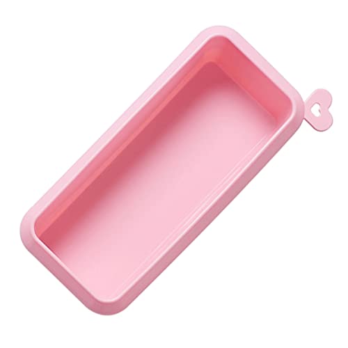 LABRIMP 1 Stück Kastenform Silikon Rechteckige Antihaft Baking Mold Rosa für Toast und Kuchen Geeignet für Ofen Mikrowelle und Geschirrspüler Leicht zu Reinigen und Platzsparend LABRIMP 1 Stück Kastenform Silikon Rechteckige Antihaft Baking Mold Rosa für Toast und Kuchen Geeignet für Ofen Mikrowelle und Geschirrspüler Leicht zu Reinigen und Platzsparend von LABRIMP