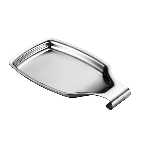 LABRIMP 1 Stück Kochlöffel Halter Rostfreier Spoon Tray für Küchenutensilien zur Ablage von Schöpfkellen Spateln und Löffeln Silber für Küche und Essbereiche LABRIMP 1 Stück Kochlöffel Halter Rostfreier Spoon Tray für Küchenutensilien zur Ablage von Schöpfkellen Spateln und Löffeln Silber für Küche und Essbereiche von LABRIMP