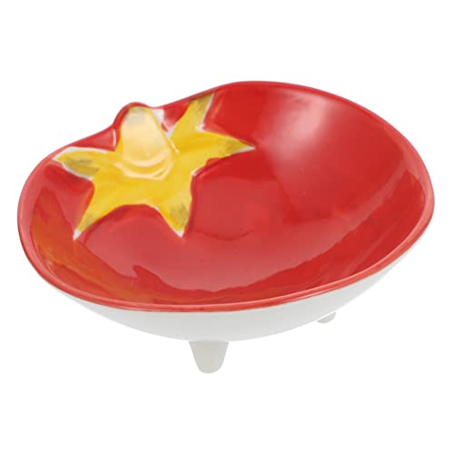 LABRIMP 1 Stück Kreative Schüssel Tomaten Keramikschüssel Home Frühstücksschüssel Dessertplatte von LABRIMP