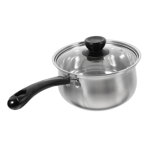 LABRIMP 1 Stück Milchkochtopf Antihaft Milchtopf für Babynahrung und Soßen Robuste Kochutensilien für Milch Nudeln und Kaffee Sicherer Kunststoffgriff Spülmaschinenfest LABRIMP 1 Stück Milchkochtopf Antihaft Milchtopf für Babynahrung und Soßen Robuste Kochutensilien für Milch Nudeln und Kaffee Sicherer Kunststoffgriff Spülmaschinenfest von LABRIMP