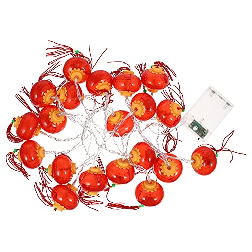 LABRIMP 1 Stück Rote LED Laternenlichterkette Lichter ohne Batterie für Frühlingsfest und Feiertagsdekoration Vielseitig Einsetzbar für und Außenbereiche LABRIMP 1 Stück Rote LED Laternenlichterkette Lichter ohne Batterie für Frühlingsfest und Feiertagsdekoration Vielseitig Einsetzbar für und Außenbereiche von LABRIMP