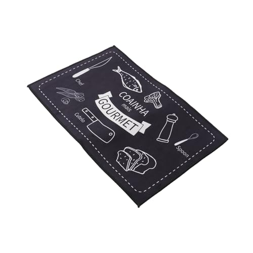 LABRIMP 1 Stück rutschfeste Badezimmermatte Wasserabsorbierender Badteppich Komfortable Fußpolsterung Antiskid Design für Sicheres im Bad und Küche von LABRIMP