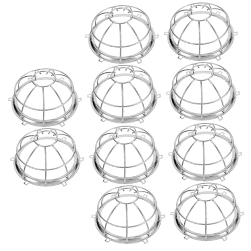 LABRIMP 10 Stck. Feuersprinklerabdeckung aus Robustem Eisen Schützender Detektorschutz mit Einfacher Montage Widerstandsfähiger Sensorabdeckung für Hotels Büros und Restaurants Langlebiger von LABRIMP