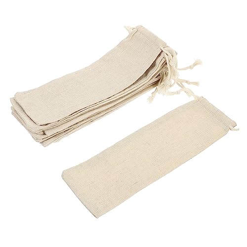 LABRIMP 10pcs Baumwolle Kordelzug Servierutensilien Stäbchen Besteck Taschen Für Reise BBQ Camping von LABRIMP
