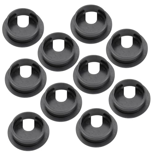 LABRIMP 10 Stück Kabeldurchführung Abdeckung Schreibtisch Kabelauslass Lochabdeckung aus Robustem Kunststoff für Büro und Home Office Schwarz Drehbarer Deckel Langlebig und Praktisch LABRIMP 10 Stück Kabeldurchführung Abdeckung Schreibtisch Kabelauslass Lochabdeckung aus Robustem Kunststoff für Büro und Home Office Schwarz Drehbarer Deckel Langlebig und Praktisch von LABRIMP