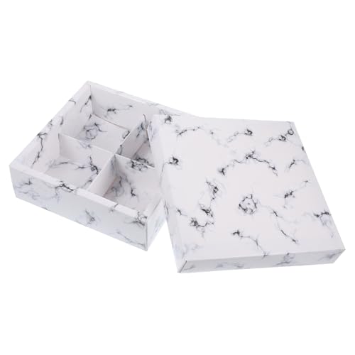 LABRIMP 10 Stück Marmor Muster Mondkuchen Verpackungsboxen Praktische Tortenkartons für Hochzeiten Geburtstagsfeiern Feste und Sicher Präsentation für Desserts LABRIMP 10 Stück Marmor Muster Mondkuchen Verpackungsboxen Praktische Tortenkartons für Hochzeiten Geburtstagsfeiern Feste und Sicher Präsentation für Desserts von LABRIMP