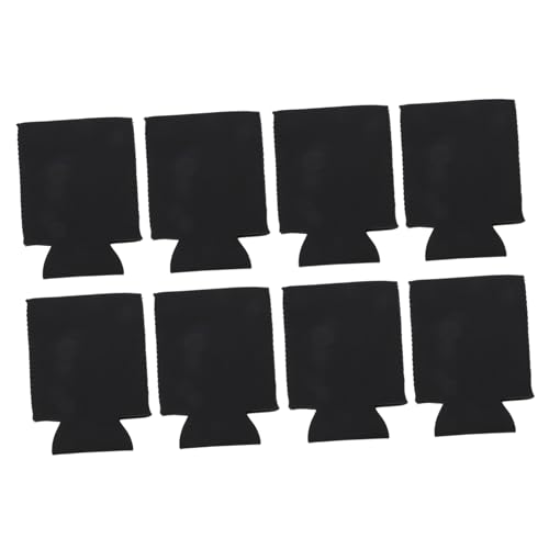 LABRIMP 10 Stück Schwarze Faltbare Neopren Dosenkühler Getränkesleeves Wiederverwendbar und Schützend für Partys und Reisen LABRIMP 10 Stück Schwarze Faltbare Neopren Dosenkühler Getränkesleeves Wiederverwendbar und Schützend für Partys und Reisen von LABRIMP