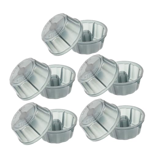 LABRIMP 10 Stück Teiliges Fan Nut Cover Kunststoffabdeckung für Tischventilatoren Installieren und Passend für Verschiedene Modelle für Schnellen Austausch und Reparatur von LABRIMP
