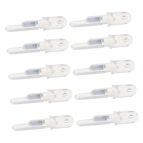 LABRIMP 10 Stück Teiliges Gardinenhaken Ersatzhaken für Jalousien Einzigartiges Design Leicht Langlebig Einfache Montage Passend für Vorhangstangen und Kunststoffjalousien Praktische LABRIMP 10 Stück Teiliges Gardinenhaken Ersatzhaken für Jalousien Einzigartiges Design Leicht Langlebig Einfache Montage Passend für Vorhangstangen und Kunststoffjalousien Praktische von LABRIMP