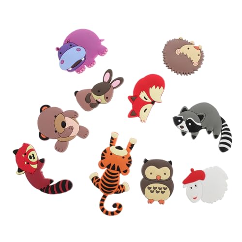 LABRIMP 10 Stück Teiliges Kühlschrankmagnet Set mit Tiermotiven Bunte Cartoon Magnete für Fotos und Dekoration Geeignet für Zuhause Büro und Geschäft LABRIMP 10 Stück Teiliges Kühlschrankmagnet Set mit Tiermotiven Bunte Cartoon Magnete für Fotos und Dekoration Geeignet für Zuhause Büro und Geschäft von LABRIMP