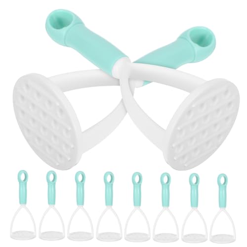 LABRIMP 10 Stück Teiliges Mini Kartoffelstampfer Leichtes Manuelles Küchenwerkzeug Ergonomisch für Obst Gemüse Vielseitiger Handlicher Stampfer Kompakt und Langlebig für Einfache von LABRIMP