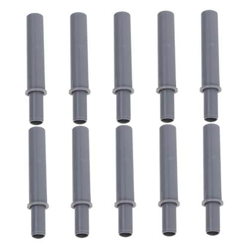 LABRIMP 10 Stück Teiliges Soft-close Dämpfer Robustem Kunststoff Hydraulischer Schranktürpuffer mit Sanftem Schließmechanismus Kompatibel für Küchen Badezimmerschränke Einfache Montage von LABRIMP