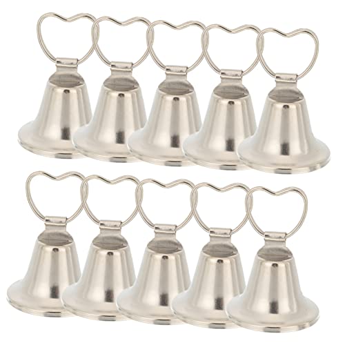 LABRIMP 10 Stück Tischkartenhalter Metall Glocken Kreative Hochzeitsnummer Halter und Bildhalter für Feste Partys und Veranstaltungen Robuste und Stilvolle Tischdekoration LABRIMP 10 Stück Tischkartenhalter Metall Glocken Kreative Hochzeitsnummer Halter und Bildhalter für Feste Partys und Veranstaltungen Robuste und Stilvolle Tischdekoration von LABRIMP