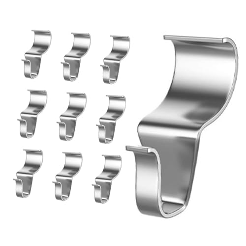 LABRIMP 10 Stück Wandhaken für Vinylverkleidung Schwere Siding Clips für Nahtlose Anbringung zum Aufhängen von Gegenständen Installieren LABRIMP 10 Stück Wandhaken für Vinylverkleidung Schwere Siding Clips für Nahtlose Anbringung zum Aufhängen von Gegenständen Installieren von LABRIMP