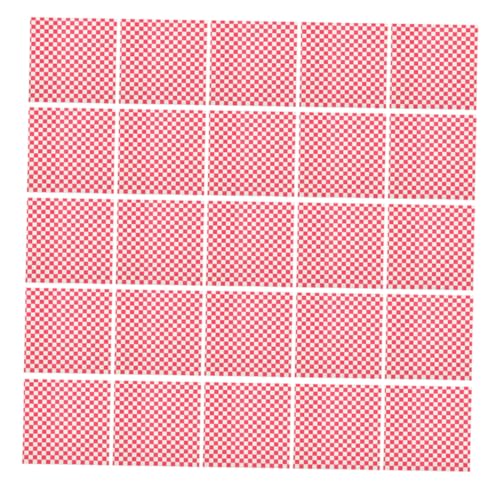 LABRIMP 100 Stück Burger Verpackungspapier Fettabweisend Reißfest Kariertes Food Wrap Papier für Sandwiches Onigiri Backwaren Picknick und Lebensmittelverpackung LABRIMP 100 Stück Burger Verpackungspapier Fettabweisend Reißfest Kariertes Food Wrap Papier für Sandwiches Onigiri Backwaren Picknick und Lebensmittelverpackung von LABRIMP