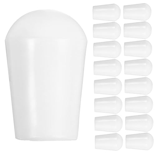 LABRIMP 100 Stück Draht Endkappen aus PVC Schutzkappen für Runddraht Weiße Aufhänger Endkappen Scharfschutzende Einfach zu Installierende Drahtschutzkappen für Befestigung und Schutz LABRIMP 100 Stück Draht Endkappen aus PVC Schutzkappen für Runddraht Weiße Aufhänger Endkappen Scharfschutzende Einfach zu Installierende Drahtschutzkappen für Befestigung und Schutz von LABRIMP