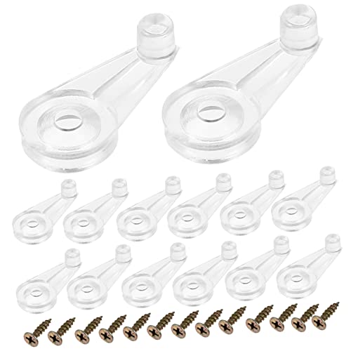 LABRIMP 100 Stück Glasretainer Clips für Spiegel Schranktüren mit Schrauben Transparente Metallglas Klammern für Badezimmer Hotels und Friseursalons LABRIMP 100 Stück Glasretainer Clips für Spiegel Schranktüren mit Schrauben Transparente Metallglas Klammern für Badezimmer Hotels und Friseursalons von LABRIMP
