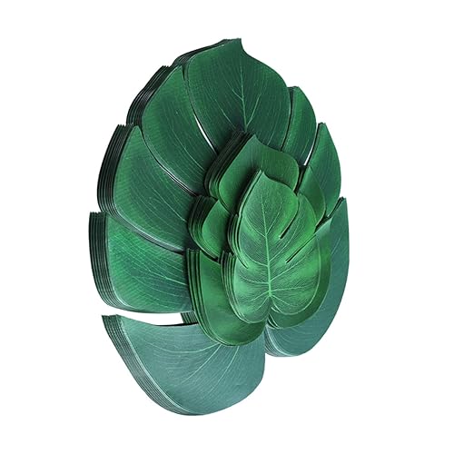 LABRIMP 100 Stück Künstliche Monstera für Hawaii Party Dekoration Tischdeko Wanddeko Bilderrahmen Hintergrund Natürlicher Look Wiederverwendbar Große Mittlere Kleine LABRIMP 100 Stück Künstliche Monstera für Hawaii Party Dekoration Tischdeko Wanddeko Bilderrahmen Hintergrund Natürlicher Look Wiederverwendbar Große Mittlere Kleine von LABRIMP