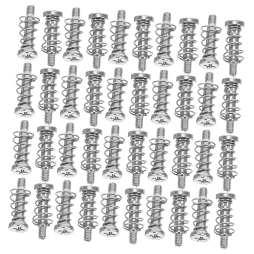 LABRIMP 100 Stück Pc Gehäuselüfter Schrauben mit Feder Flacher Rundkopf Carbonstahl Rostbeständig Stabile Verbindung Präzise Passform Einfache Montage für Pc Kühlung und LABRIMP 100 Stück Pc Gehäuselüfter Schrauben mit Feder Flacher Rundkopf Carbonstahl Rostbeständig Stabile Verbindung Präzise Passform Einfache Montage für Pc Kühlung und von LABRIMP