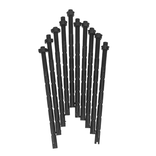 LABRIMP 10Stücke Teiliges Toilettenspülventilstange Verlängerte Knopfstange für Wc Wasserbehälter Einfache Installation Robust und Kompatibel mit Verschiedenen Toilettentypen von LABRIMP