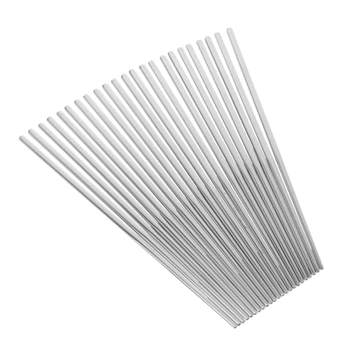 LABRIMP 12 Paare Essstäbchen Aus Edelstahl Essgeschirr Reisestäbchen Essstäbchen Für Die Kantine Skid -proof -stäbchen Unzerbrechliche Silber LABRIMP 12 Paare Essstäbchen Aus Edelstahl Essgeschirr Reisestäbchen Essstäbchen Für Die Kantine Skid -proof -stäbchen Unzerbrechliche Silber von LABRIMP