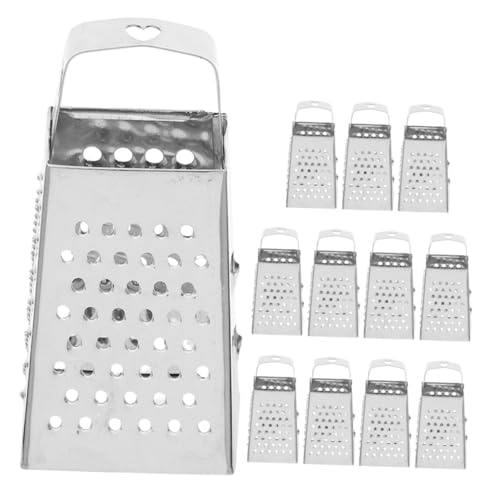 LABRIMP 12 Stück Teiliges Mini Käse Gemüsereibe aus Edelstahl Kompakt mit Ergonomischem Griff Langlebigen Klingen für Kartoffeln Käse Zitrone Platzsparend und Leicht für Küche und Outdoor LABRIMP 12 Stück Teiliges Mini Käse Gemüsereibe aus Edelstahl Kompakt mit Ergonomischem Griff Langlebigen Klingen für Kartoffeln Käse Zitrone Platzsparend und Leicht für Küche und Outdoor von LABRIMP