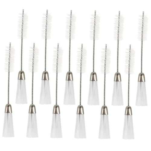 LABRIMP 12 Stück Teiliges Nylontaschen Reinigungsbürsten mit Edelstahlborsten Doppelseitige Multifunktionsbürste zur Staubentfernung in Kleinen Räumen für Nähmaschinen Tastaturen und LABRIMP 12 Stück Teiliges Nylontaschen Reinigungsbürsten mit Edelstahlborsten Doppelseitige Multifunktionsbürste zur Staubentfernung in Kleinen Räumen für Nähmaschinen Tastaturen und von LABRIMP